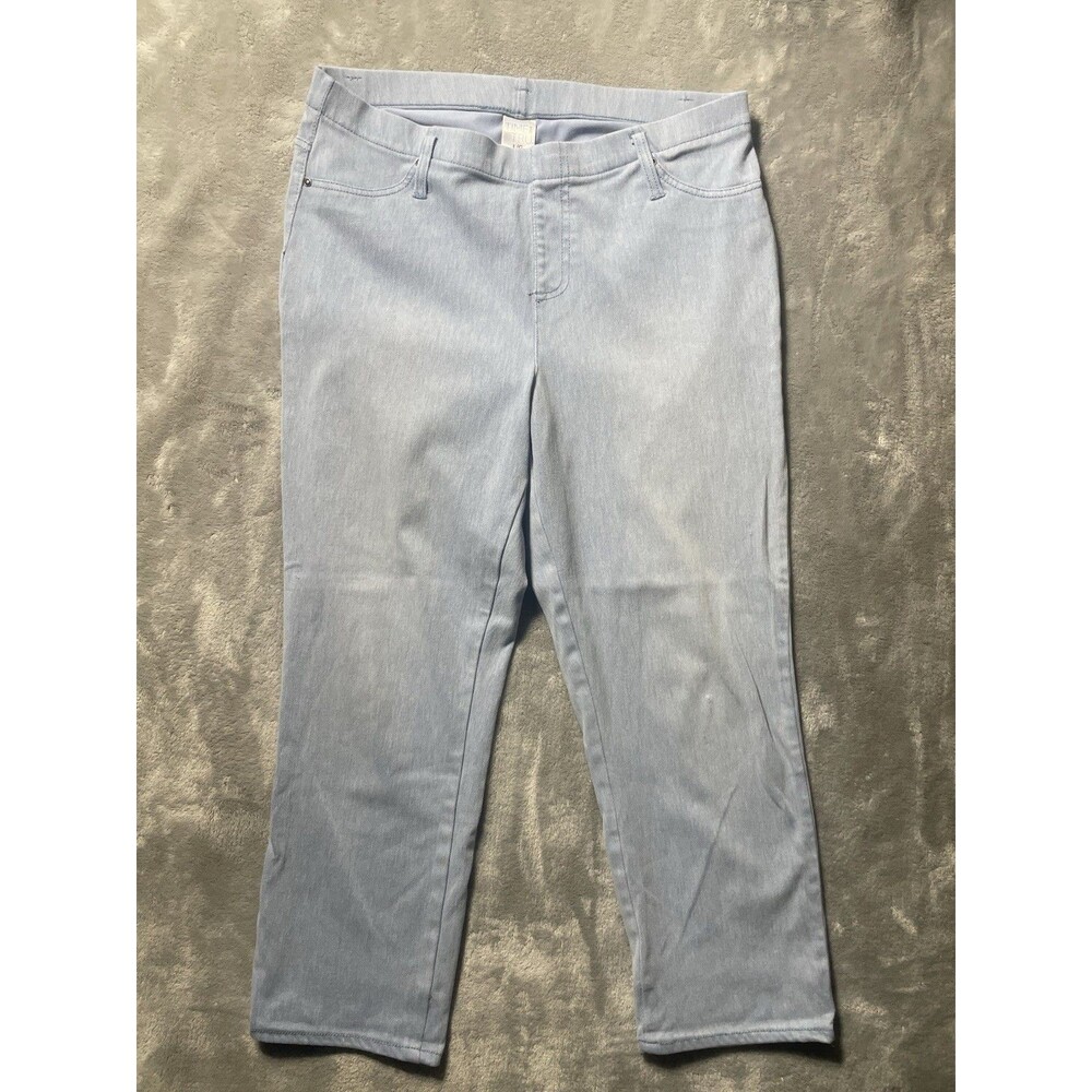 Time and Tru Elastic  Stretch Jeans Size Large(12-14) Light Blue Women’s